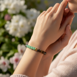 Aura Bracelet with Green Aventurine and Tiger's Eye